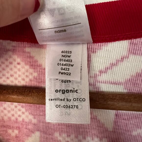 Hanna Andersson Adult Scandi Snowflake Long John Pajama Top M & XS Bundle 2 - Picture 5 of 9